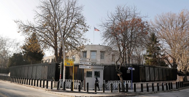 Vista general de la Embajada estadounidense en Ankara. / REUTERS - UMIT BEKTAS