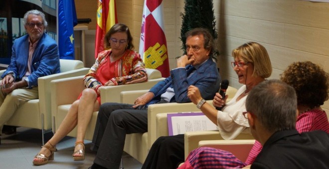 magen de la clausura de la jornada sobre Periodismo y Alzheimer, en Salamanca.