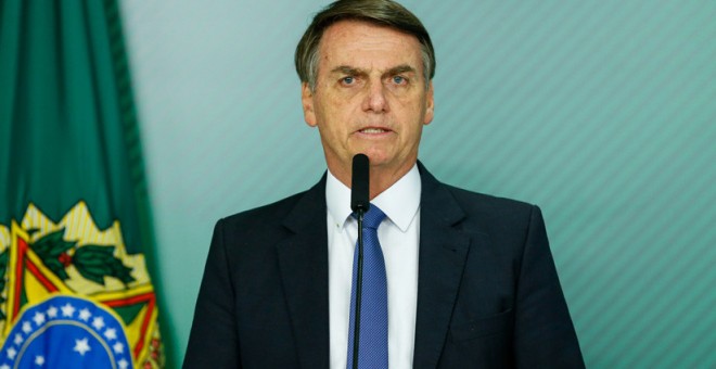 El presidente de Brasil, Jair Bolsonaro. / Reuters