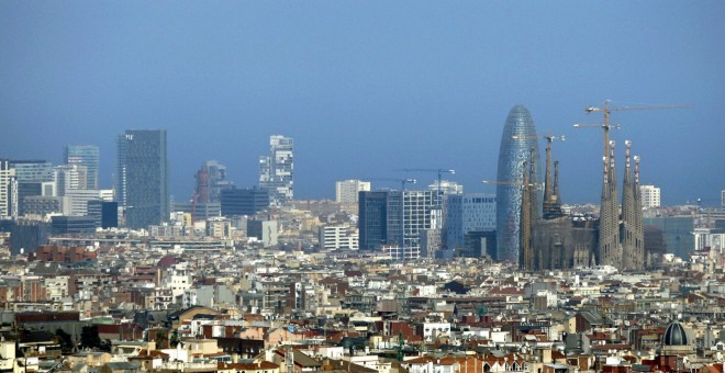 La ciudad de Barcelona. Foto de archivo. EFE