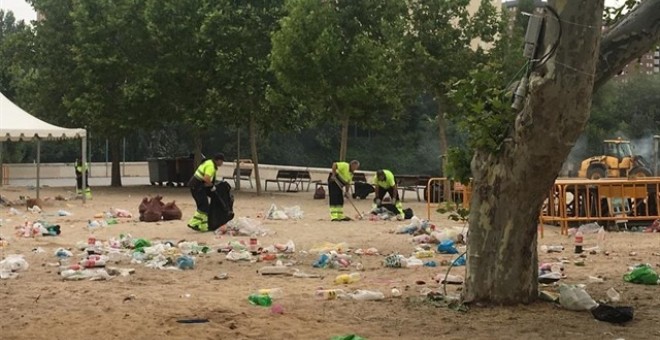 El Servicio de Limpieza del Ayuntamiento de Valladolid. Europa Press