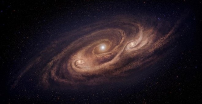 Grandes galaxias lejanas. Europa Press
