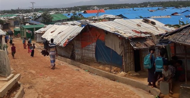 Refugiados rohingyas en Bangladesh. / EP