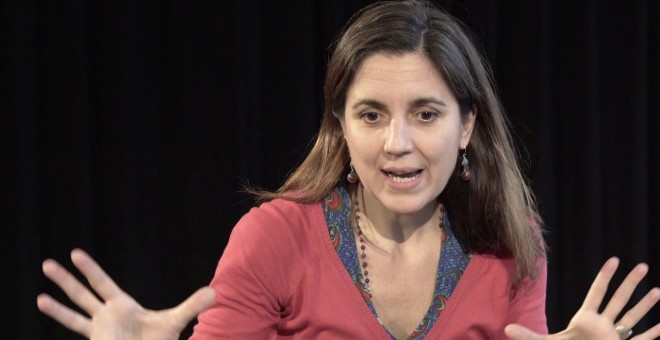 Carlota Subirós, dramaturga, directora teatral i traductora. Sala Beckett