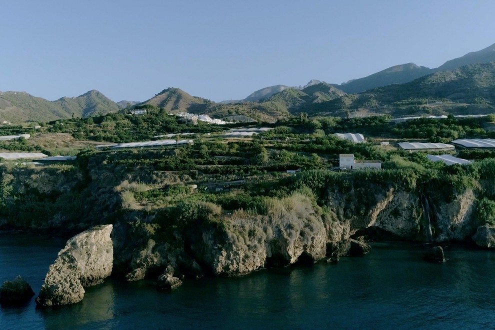 Vista de los cultivos de Maro, pedanía de Nerja en la que se ha proyectado un complejo de golf con hotel y apartamentos.