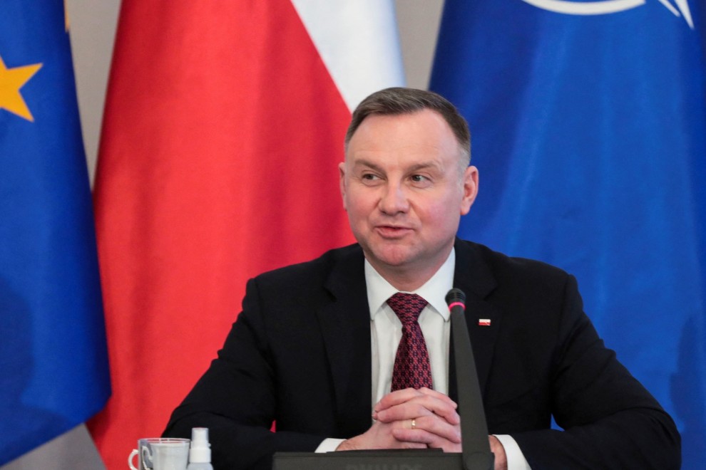 El presidente polaco, Andrzej Duda