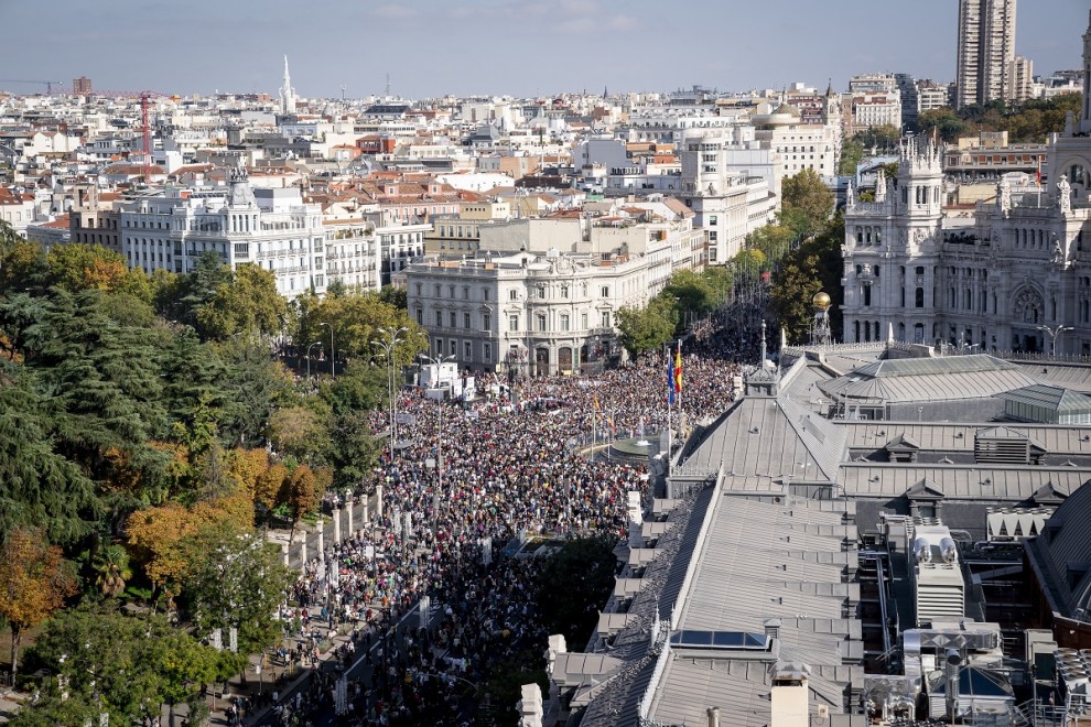 Manifestación sanidad pública Madrid