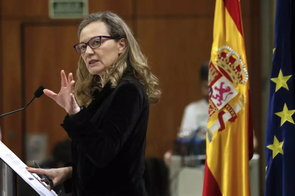 La delegada del Gobierno contra la Violencia de Género, Victoria Rosell, comparece para informar de los datos de feminicidios de 2022, a 23 de marzo de 2023.