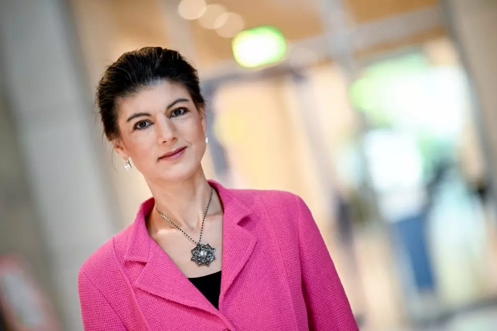 La vicepresidenta del partido alemán Die Linke, Sahra Wagenknecht, a 13 de junio de 2023.