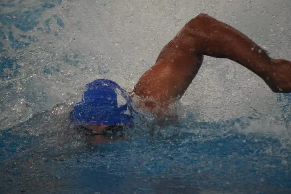 Eduardo Blasco durante una competición