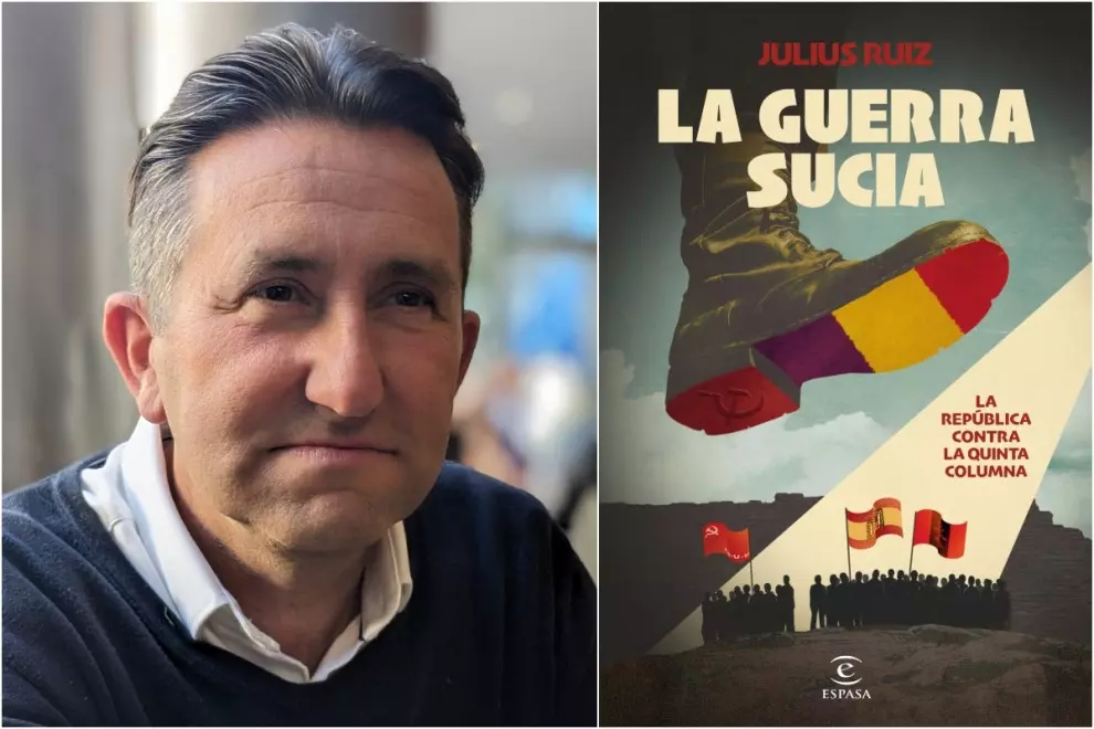 El historiador Julius Ruiz, autor del libro 'La guerra sucia'.