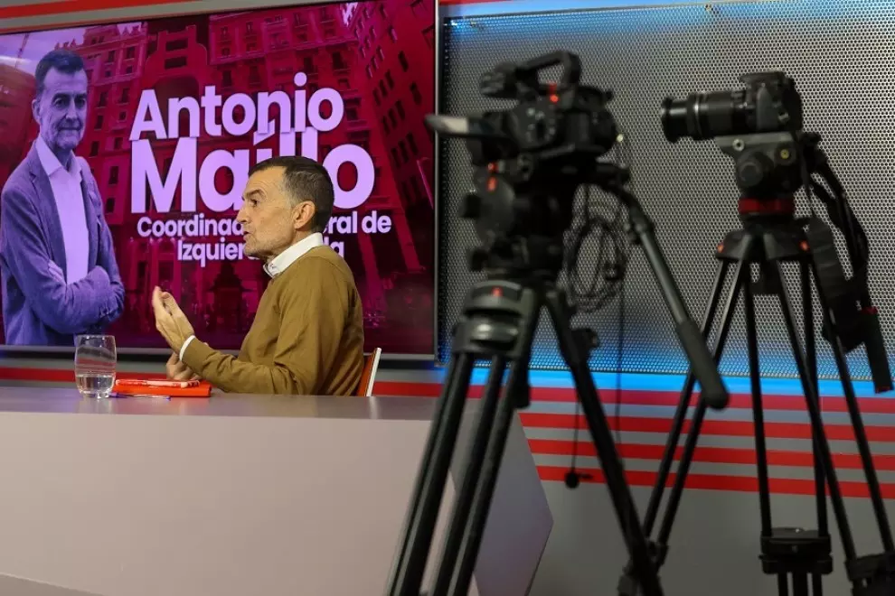 Antonio Maíllo responde a las preguntas de 'Público' / Jaime García-Morato