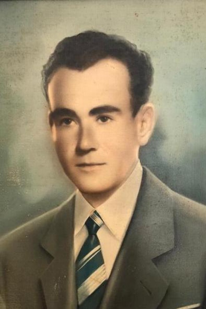 Retrato de José García Esteban. - Asociación Granadina por la Recuperación de la Memoria Histórica