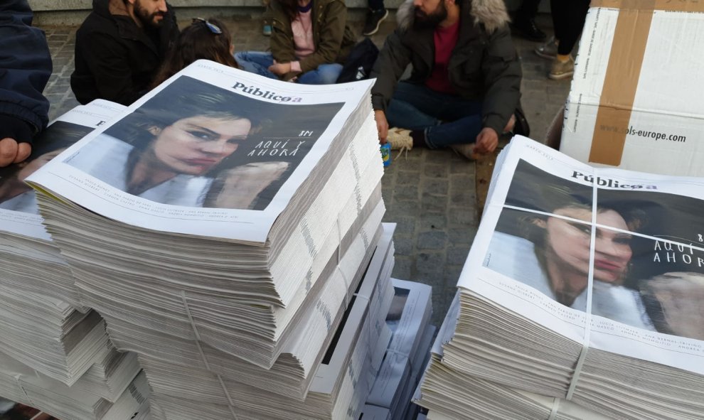 El especial de 'Público' por el 8-M ya en las calles.- FERMÍN GRODIRA