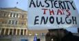 Protesta contra la austeridad en las inmediaciones del Parlamento griego. - REUTERS