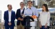 El líder de Ciudadanos, Albert Rivera, en su visita a una empresa agroalimentaria en Los Alcázares, Murcia. EFE/Marcial Guillén