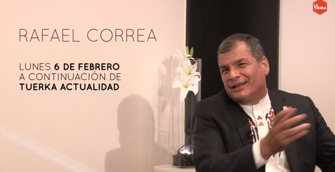 Rafael Correa, entrevistado por Pablo Iglesias de 'Otra Vuelta de Tuerka'