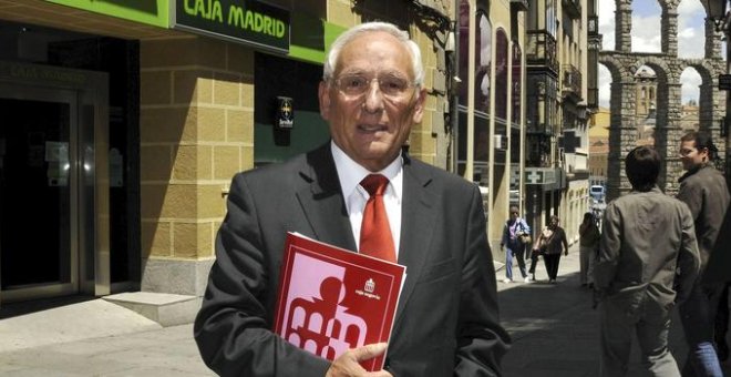 El expresidente de Caja Segovia, Atilano Soto. EFE