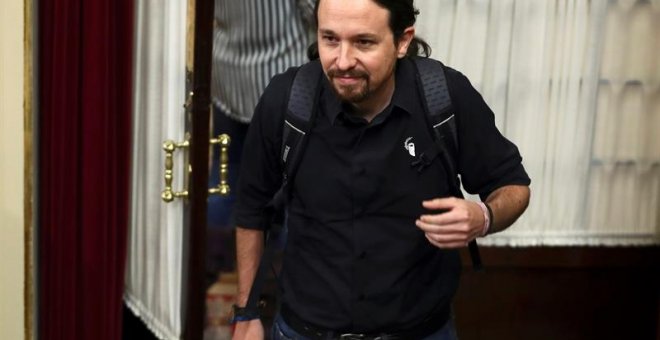 El líder de Podemos, Pablo Iglesias. - EFE