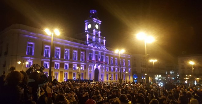 La cacerolada en Puerta del Sol esta medianoche.- EUROPA PRESS