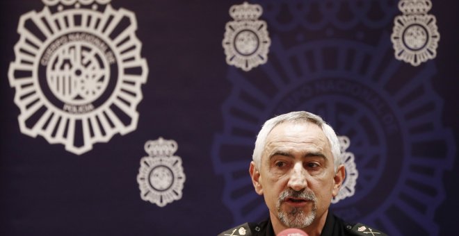 El comisario principal de la Policía Nacional en Navarra, Daniel Rodríguez López. EFE