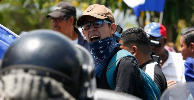 Jairo, un joven disidente de Nicaragua. / UNIVISIÓN