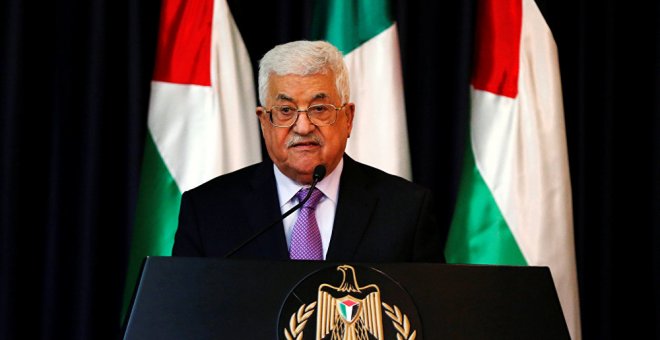 El ocaso del presidente palestino Mahmud Abás. REUTERS/Archivo