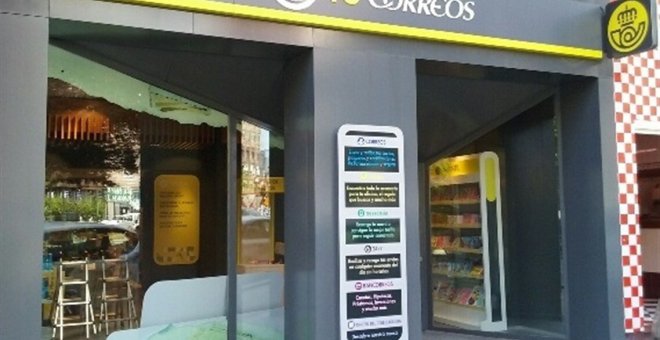 Oficina de Correos en Santander. E.P.