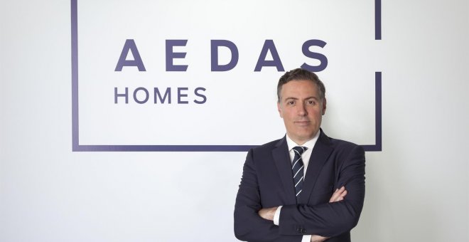 David Martínez, consejero delegado de la inmobiliaria Aedas Homes. E.P.