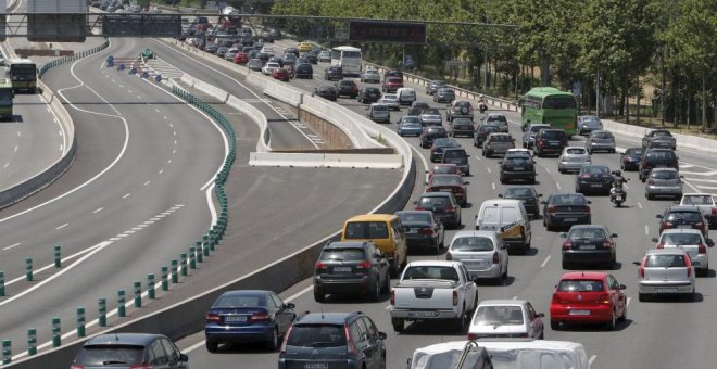 Imagen de archivo de las carreteras en Semana Santa | EFE/ Archivo