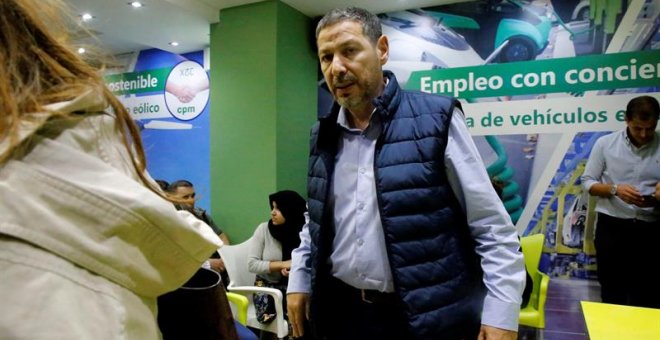 El presidente de Coalición por Melilla (CPM), Mustafa Aberchán, el pasado martes. EFE / F.G.Guerrero