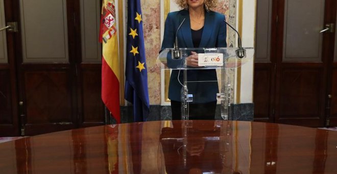 La presidenta del Congreso de los Diputados, Maritxel Batet. - EFE