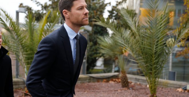 Xabi Alonso de camino a la Audiencia Provincial de Madrid / EUROPA PRESS