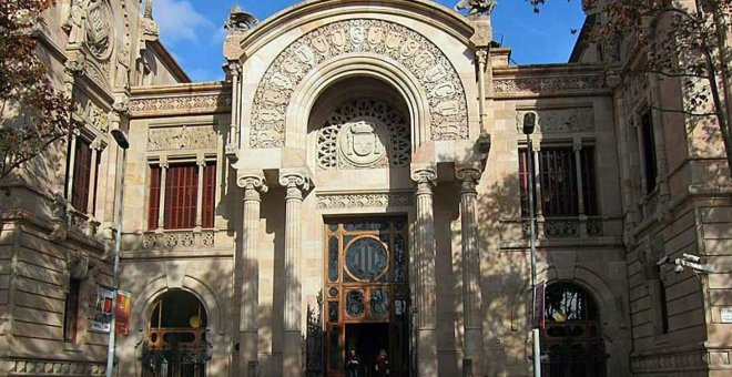 Sede de la Audiencia Provincial de Barcelona. - EFE