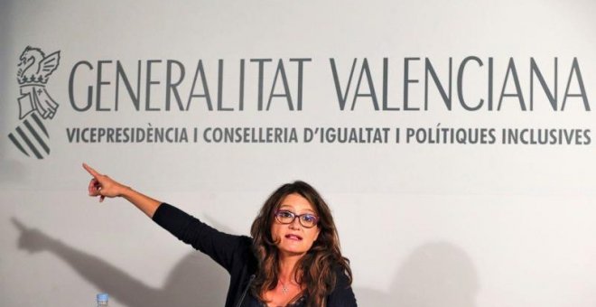 La vicepresidenta valenciana y líder de Compromís, Mónica Oltra.- EFE / ARCHIVO