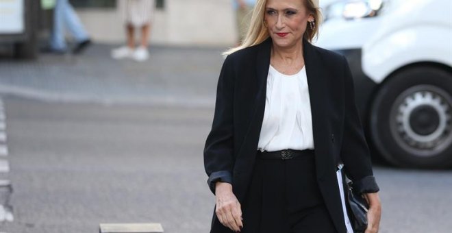 La expresidenta de la Comunidad de Madrid Cristina Cifuentes. - EFE