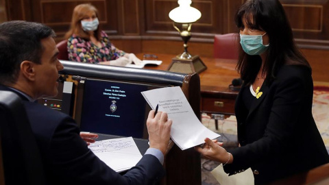 Pedro Sánchez, Laura Borràs Congreso