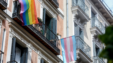 Una calle del barrio de Malasaña  a 7 de septiembre de 2021, en Madrid.