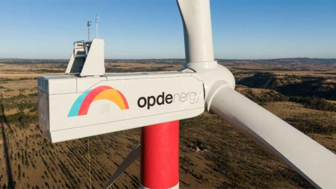 Un parque eólico de Opdenergy.