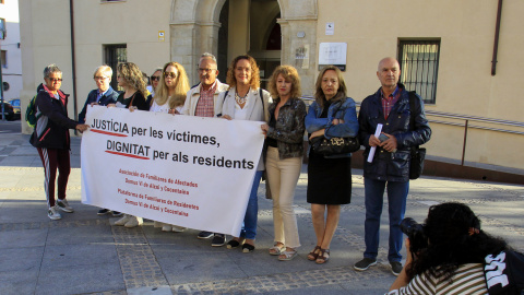 Concentración afectados DomusVi en Alcoy