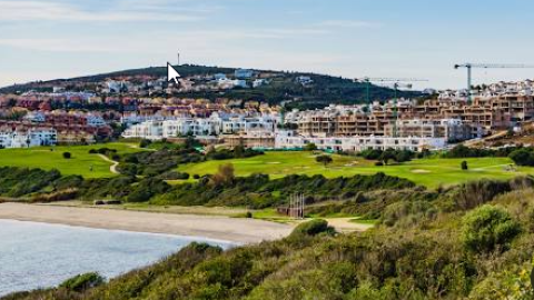 Vistas de la localidad de La Alcaidesa, en Cádiz