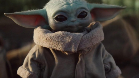 Baby yoda, the Mandalorian