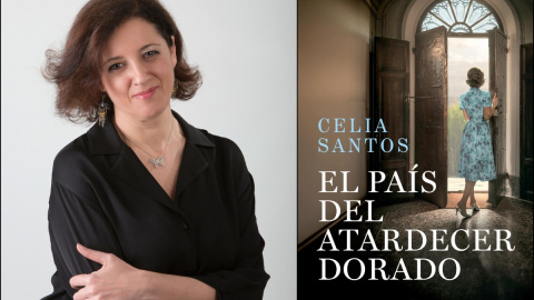 Celia Santos, autora de la novela El país del atardecer dorado.