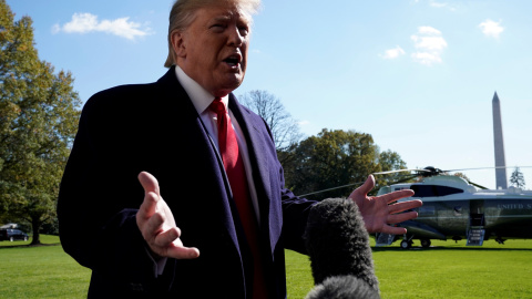 El presidente de EEUU, Donald Trump, en la Casa Blanca. /REUTERS