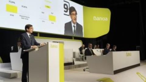 Goirigolzarri defiende en la junta de accionistas la privatización de Bankia