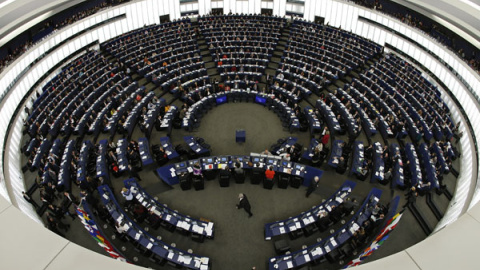 Imagen de archivo del Pleno del Parlamento Europeo. | REUTERS