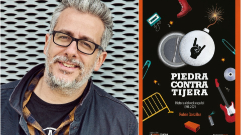 Rubén González, autor del libro 'Piedra contra tijera', una historia del rock español.