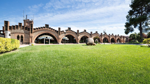 Vista de las bodegas de Codorniu. E.P.