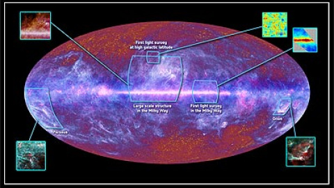 El telescopio espacial 'Planck' envía su primera foto del universo | Público