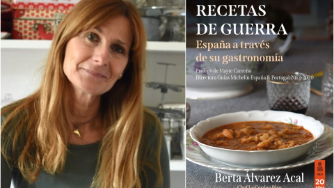 Berta Álvarez Acal, autora de 'Recetas de guerra. España a través de su gastronomía'.